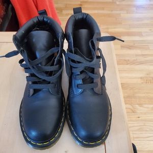 Dr Martens boots 6 eye Black nappa leather